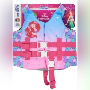 Ariel Themed Child's Life Jacket NWT